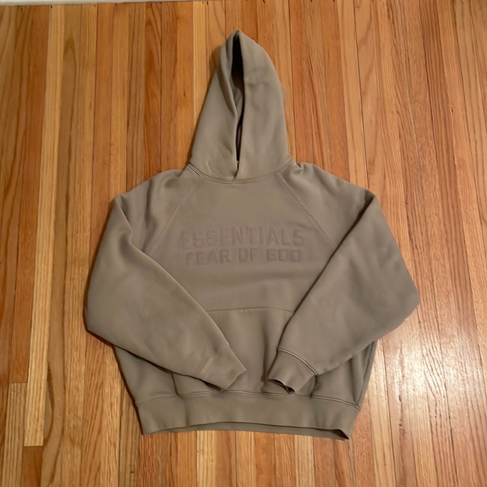 ESSENTIALS FEAR OF GOD HOODIE || Like New